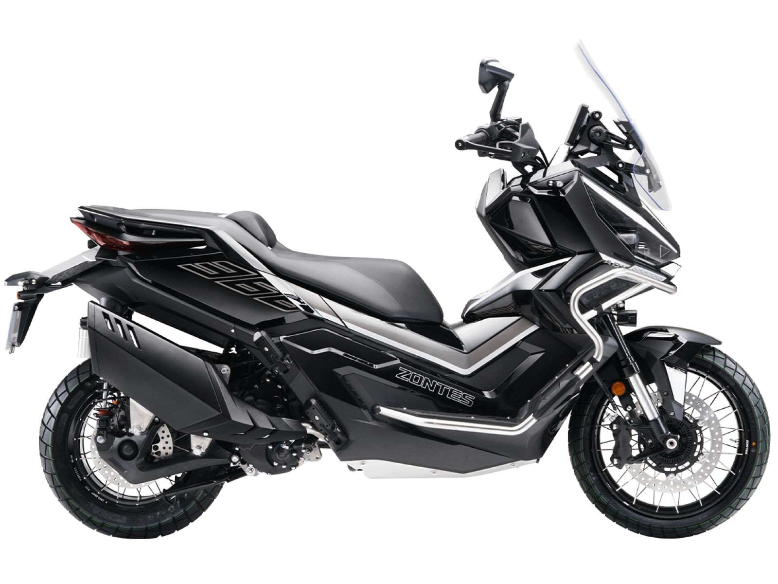 Максискутер ZONTES ZT368-G Black